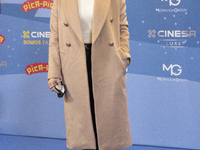 Natalia Verbeque attends the photocall of the premiere of Pica Pica Navidad Navidad Musical in Cinesa La Moraleja Madrid, Spain, on December...