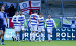  Muted celebration from QPR goalscorer Ilias Chair during the Sky Bet Championship match b...