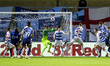 Dramatic save from QPR keepr Seny Dieng during the Sky Bet Championship match between Wyco...