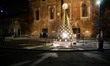 A general view of the Albero delle Stelle christmas tree by Paramount Network for Natale D...