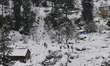 Snowfall in Himachal Pradesh, India, 28 December, 2020. Several roads in Manali and Shimla...
