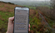 A mobile phone roaming information seen at the border between Northern Ireland and the Rep...