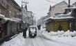 Heavy snowfall as snowfall contimues for third day in Srinagar, Indian Administered Kashmi...