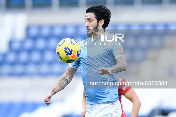 Luis Alberto of SS Lazio during the Serie A match between SS Lazio and ACF Fiorentina at Stadio Olimpico, Rome, Italy on 6 January 2021. 