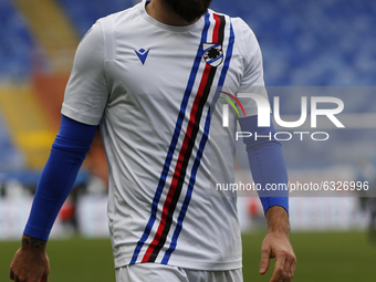  during Serie A match between Sampdoria v Inter in Genova, on January 6, 2021 (
