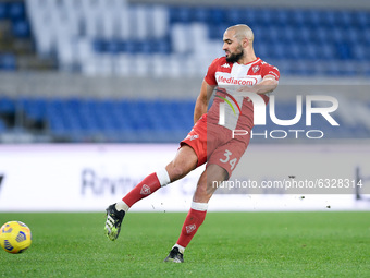 Sofyan Amrabat of ACF Fiorentina during the Serie A match between SS Lazio and ACF Fiorentina at Stadio Olimpico, Rome, Italy on 6 January 2...