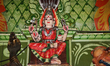 Statue of Goddess Sri Nagapooshani Amman at a Tamil Hindu temple in Ontario, Canada, on Ju...