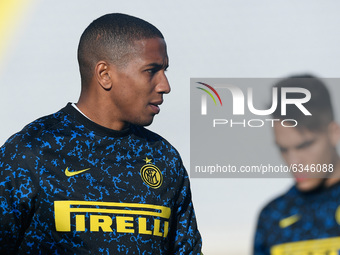 Ashley Young of FC Internazionale during the Coppa Italia match between ACF Fiorentina and FC Internazionale at Stadio Artemio Franchi, Flor...