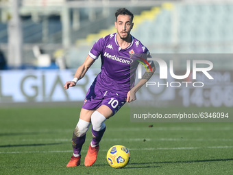 Gaetano Castrovilli of ACF Fiorentina during the Coppa Italia match between ACF Fiorentina and FC Internazionale at Stadio Artemio Franchi,...