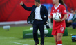 (150612) -- EDMONTON, June 12, 2015 () -- John Headman, coach of Canada, directs during th...
