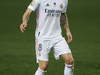 Toni Kroos of Real Madrid in action during the Supercopa de Espana Semi Final match between Real Madrid and Athletic Club at Estadio La Rosa...