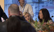 Wife of Salvatore Girone, Vania Ardito and the girlfriend of Massimiliano Latorre, Paola M...