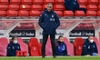 Nottingham Forest manager, Chris Hughton during the Sky Bet Championship match between No...