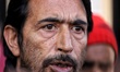 Jammu Kashmir Pradesh Congress committee President Ghulam Ahmad Mir (G.A Mir) is seen duri...