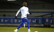 Dynel Simeu of Chelsea U23 during the pre-match warm-up  during Premier League 2 Division...