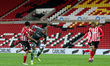  Luke O'Nien of Sunderland battles with Kyle Vassell of Fleetwood Town   during the Sky Be...