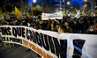 Thousands of people have demonstrated in Barcelona, convened by the anti-capitalist platfo...