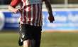 Stock action picture of Oldham Athletic's Marcel Hilssner during the Sky Bet League 2 matc...