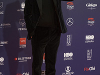 David Verdaguer attends the Feroz Awards 2021 Red Carpet at VP Hotel Plaza de España in Madrid, Spain (