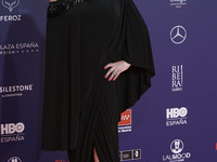 Carmen Machi attends the Feroz Awards 2021 Red Carpet at VP Hotel Plaza de España in Madrid, Spain (