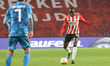 Jordan Teze #33 of PSV in action  during the UEFA Europa League match between PSV v Olympi...
