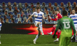  QPRs Rob Dickie defends during the Sky Bet Championship match between Queens Park Rangers...