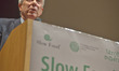 Giuliano Pisapia during the Slow Food Foundation for Biodiversity a thousand gardens in Af...