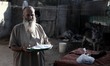 Palestinian families suffering from extreme poverty while receiving food assistance from o...