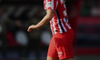 Claudia Iglesias De La Cruz of Atletico reacts during the Women's UEFA Champions League Ro...