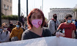 Protest outside the Greek Parliament and march, against the bill of the Ministry of Justic...