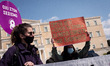 Protest outside the Greek Parliament and march, against the bill of the Ministry of Justic...