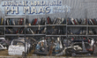 Spare car parts, mostly car doors are seen at a reseller of second parts of Japanese and K...