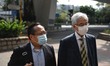 (L) Albert Ho (R) Martin Lee, Pro-Democracy activists, walk into the West Kowloon Magistra...