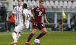 Mergim Vojvoda during the Serie A football match between Torino FC and Juventus FC at Olym...