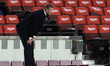Ronald Koeman head coach of Barcelona looks during the La Liga Santander match between FC...