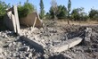 The effects of the destruction in a farm after exposure to air raid of the Assad regime wa...