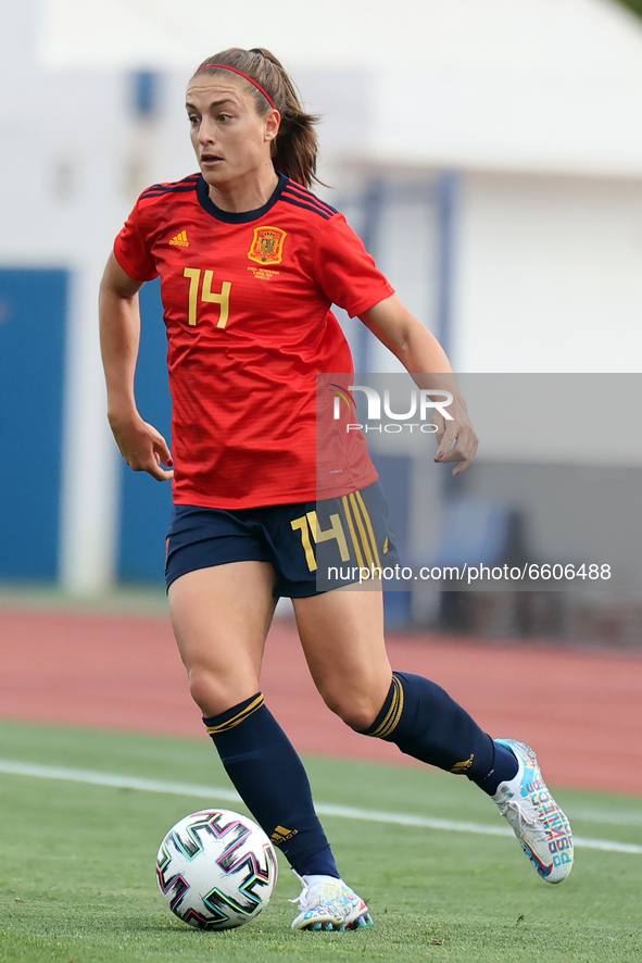 Alexia Putellas of Sapin during the International Friendly Women match between Spain v Netherlands at the Estadio Municipal Antonio Lorenzo...