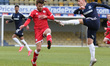 L-R Archie Davies of Crawley Town and Tom Clifford of Southend United during Sky Bet Leagu...