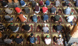 Kashmiri muslims offer prayers while observing Covid-19 SOP's in Kashmir's grand Mosque Ja...