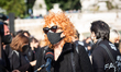 italian singer Fiorella Mannoia during Entertainment operators protest as part of the nati...