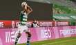 Pedro Porro for a throw during the game for Liga NOS between Belenenses SAD and SL Benfica...
