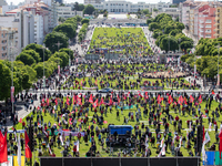 General view of the rally because the International Worker's Day, on May 1, in Lisbon, Portugal.
International Worker's Day brings together...