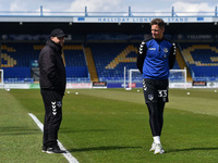  Oldham Athletic's Laurence Bilboe (Goalkeeper) before the Sky Bet League 2 match between Mansfield Town and Oldham Athletic at the One Call...