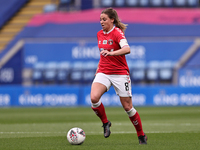  Charley Clifford of Charlton Athletic runs with the ball during the FA Women's Championship match between Leicester City and Charlton Athle...