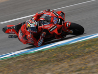 Jack Miller (43) of Australia and Ducati Lenovo Team during the MotoGP test day at Circuito de Jerez - Angel Nieto on May 3, 2021 in Jerez d...