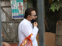 Trinamool Congress win Candidate Madan Mitra  of the West Bengal legislative assembly election, in Kolkata on May 03,2021. (