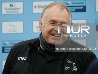    Falcons Director of Rugby, Dean Richards pictured after the Gallagher Premiership match between Newcastle Falcons and London Irish at Kin...