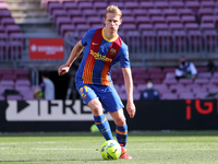 Frenkie de Jong during the match between FC Barcelona and Club Atletico Madrid, corresponding to the week 35 of the Liga Santander, played a...