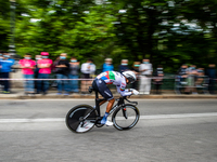 GHEBREIGZABHIER Amanuel (ERI)  of   TREK - SEGAFREDO  during the 104th Giro d'Italia 2021, Stage 1 a 8,6km Individual Time Trial stage from...