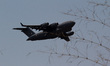 Indian Air Force's cargo plane C-17 Globemaster takes up from the Biju pattnaik Internatio...